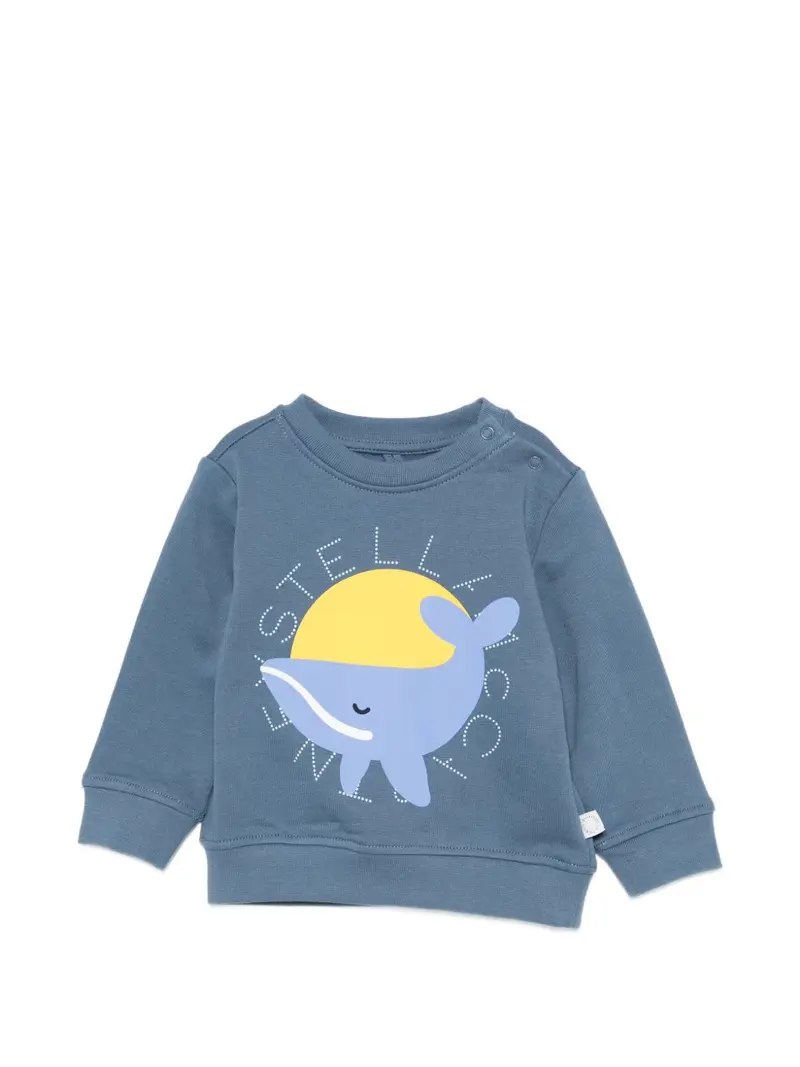 Felpa blu per neonato
