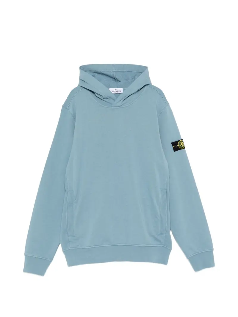 Felpa blu polvere per bambino