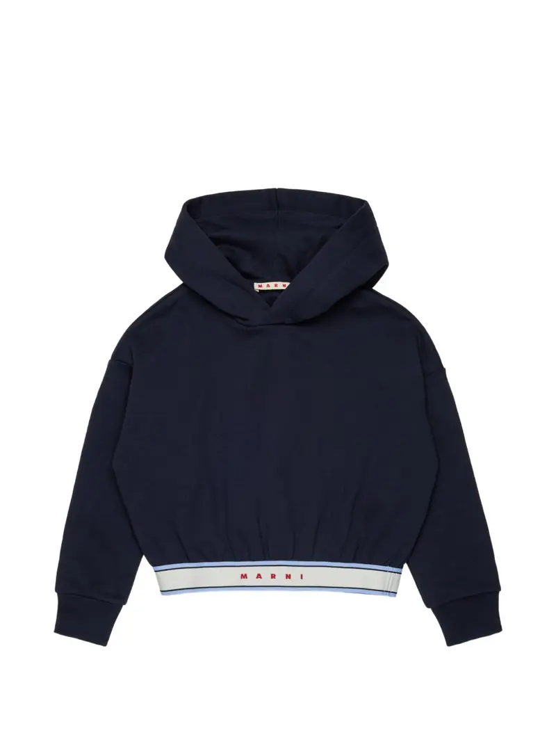 Felpa blu scuro per bambina