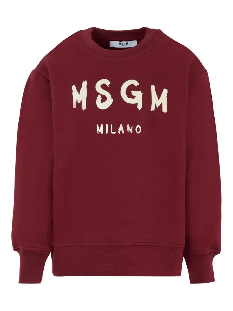 Felpa bordeaux per bambino