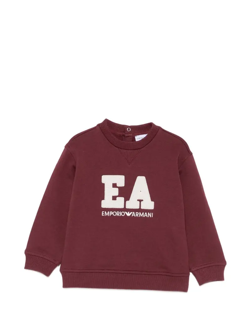 Felpa bordeaux per neonato