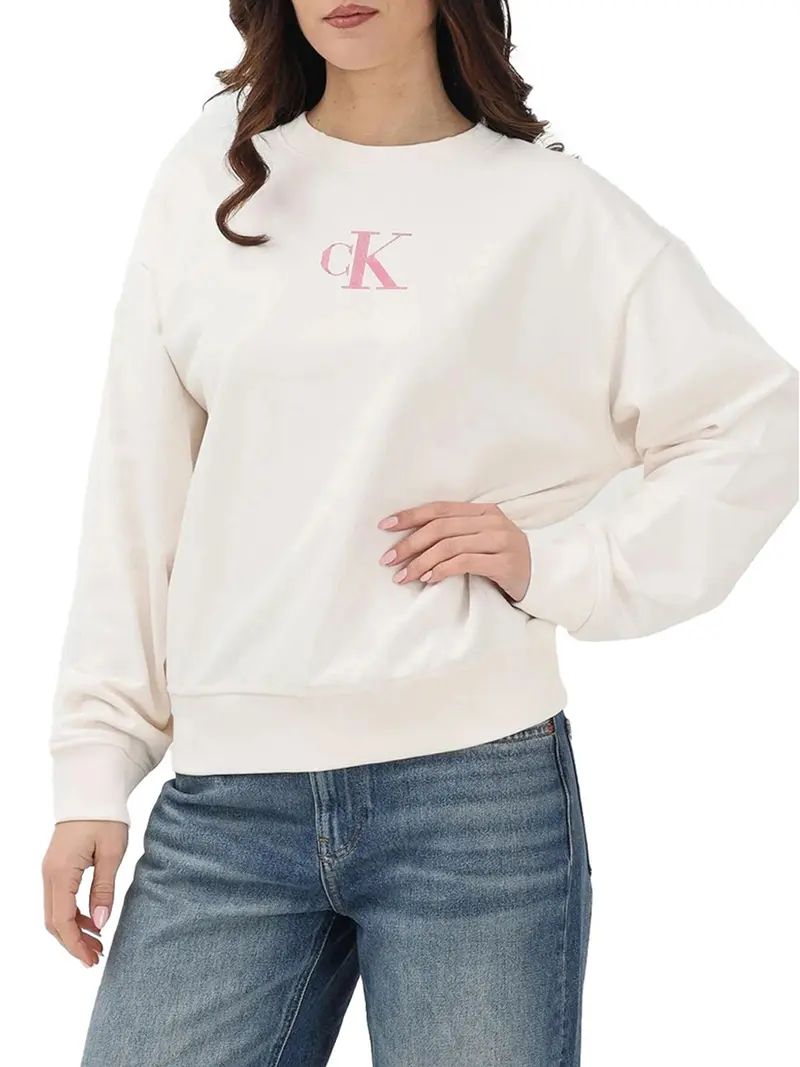 Felpa Calvin Klein Classic Foil - Cema