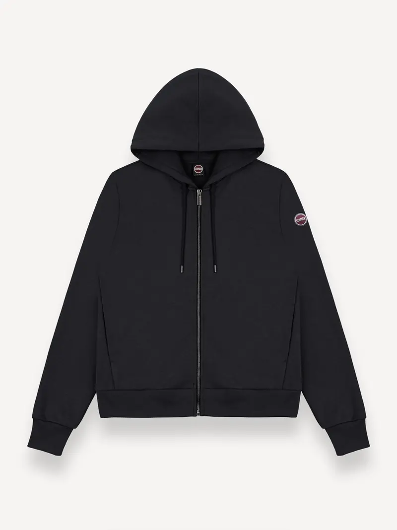 felpa cappuccio full zip