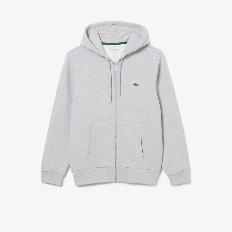 Felpa con cappuccio con zip