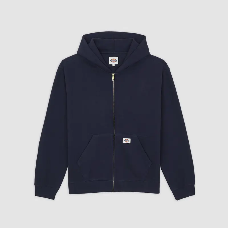 Felpa con cappuccio e zip Mineral