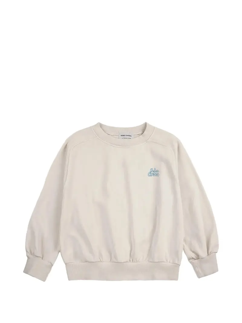Felpa con maniche raglan