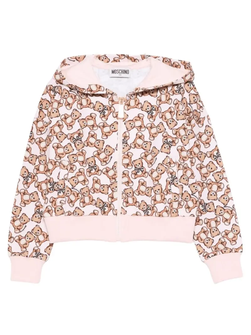 Felpa con stampa all-over
