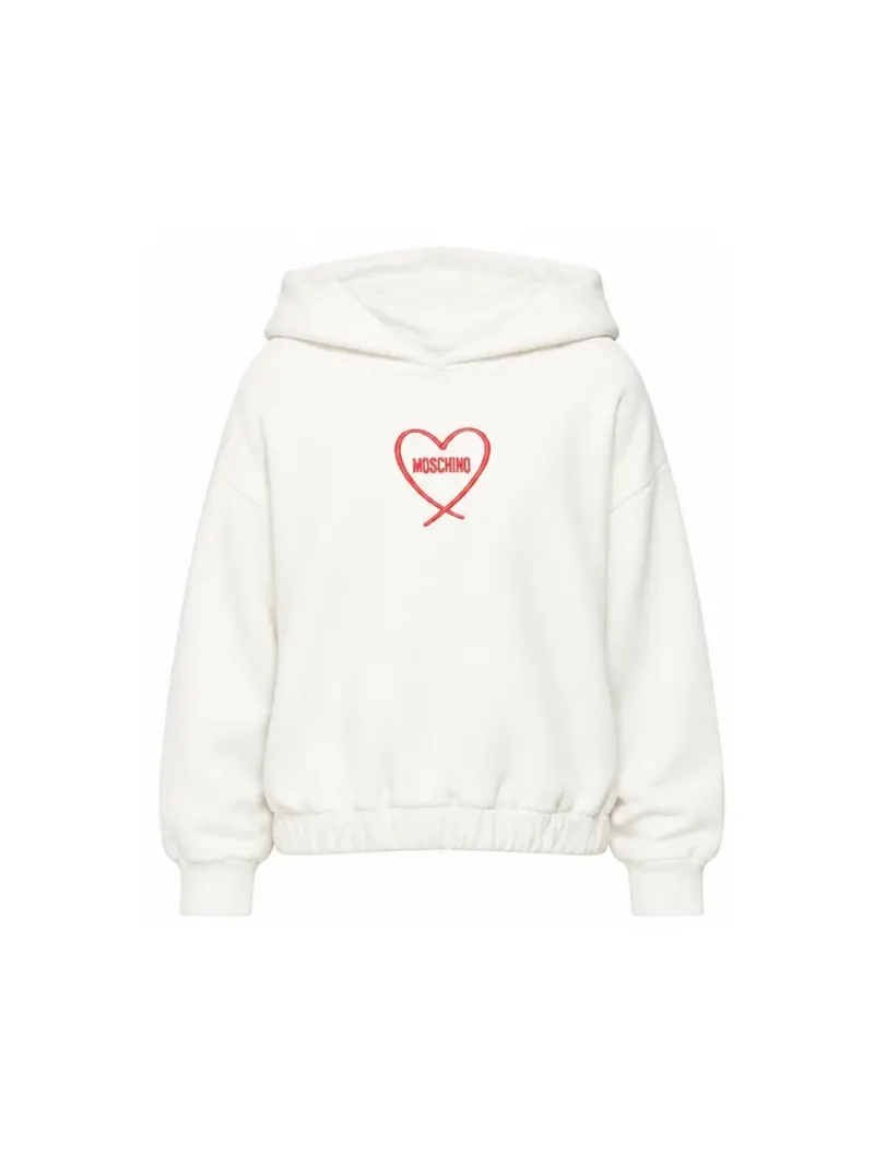Felpa con stampa cuore