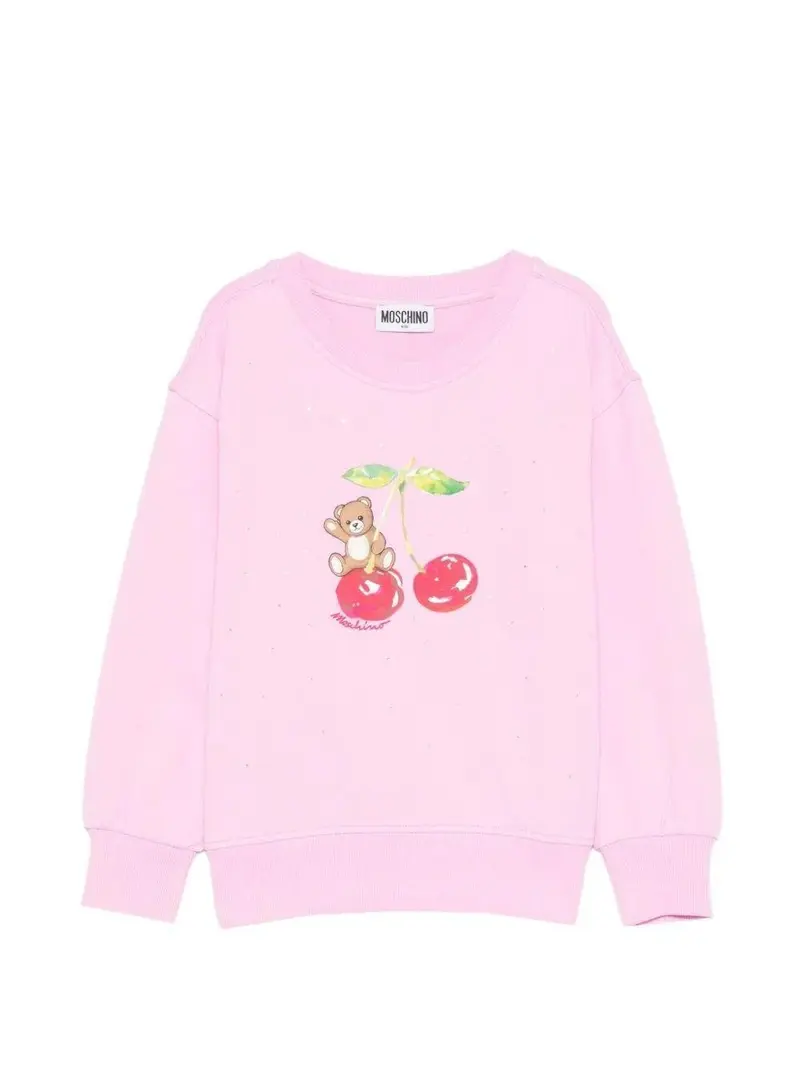Felpa con stampa grafica Teddy Bear