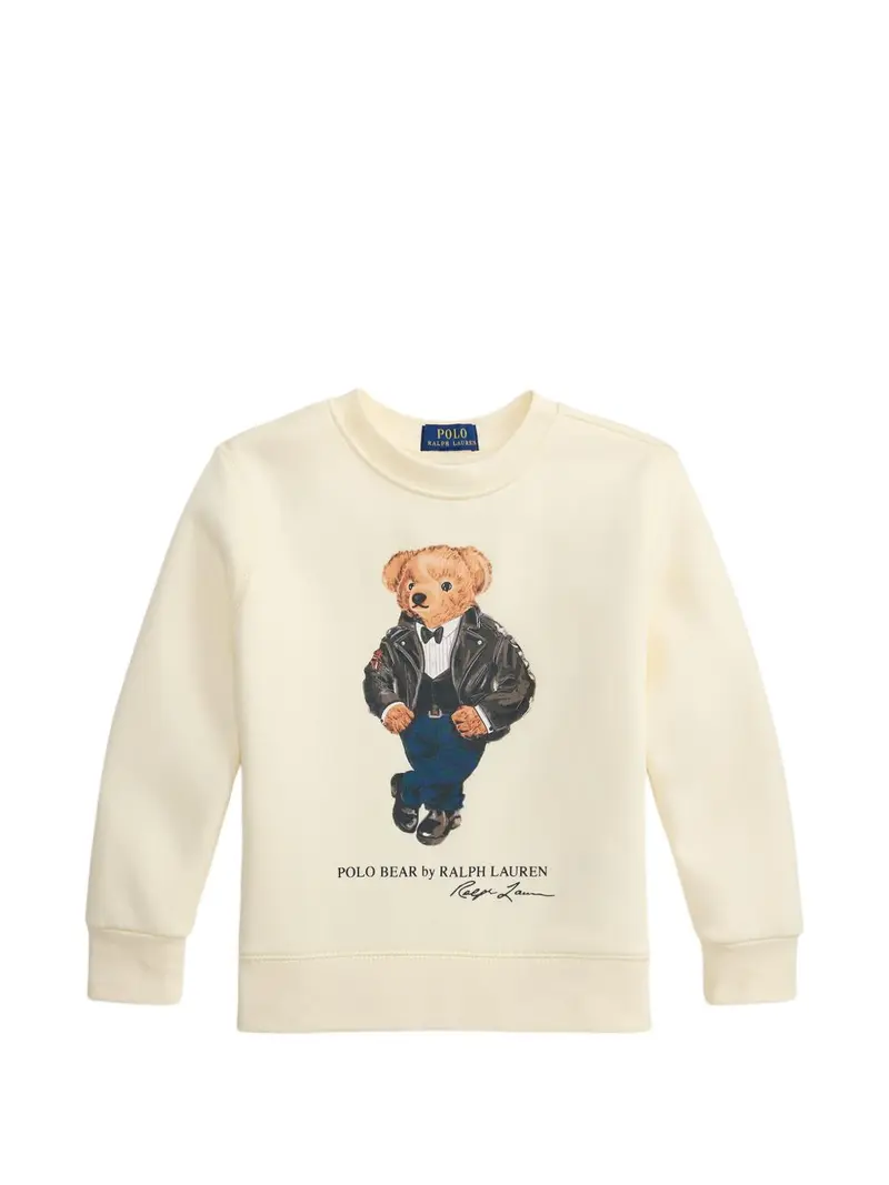 Felpa crema per bambino