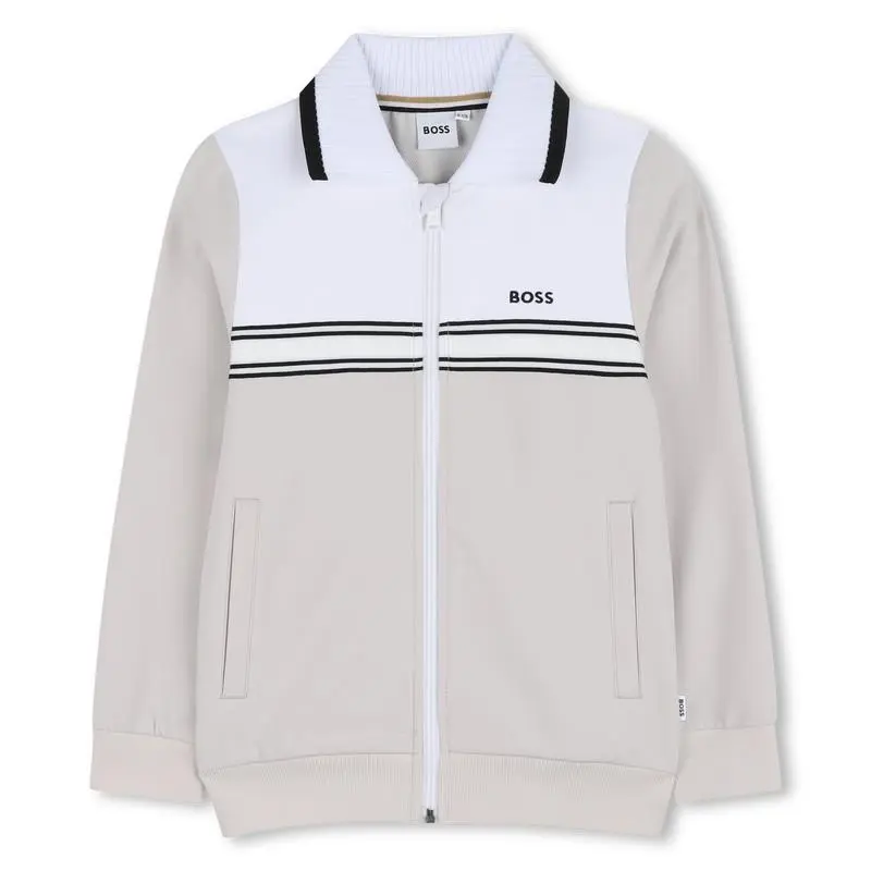 Felpa da jogging con chiusura con zip