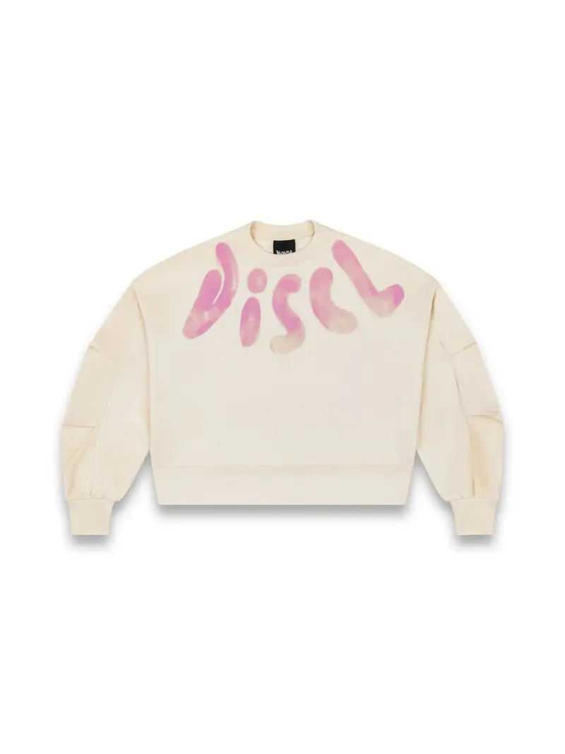 Felpa Donna Disclaimer 55866 Latte