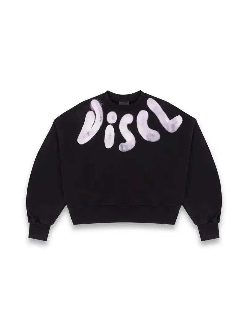 Felpa Donna Disclaimer 55866 Nero-St.Rosa