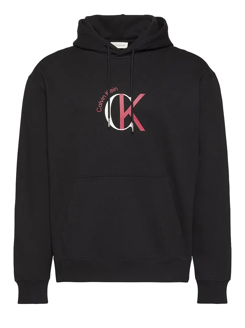 Felpa Ls Eu 350Terry Graph Calvin Klein - Nero