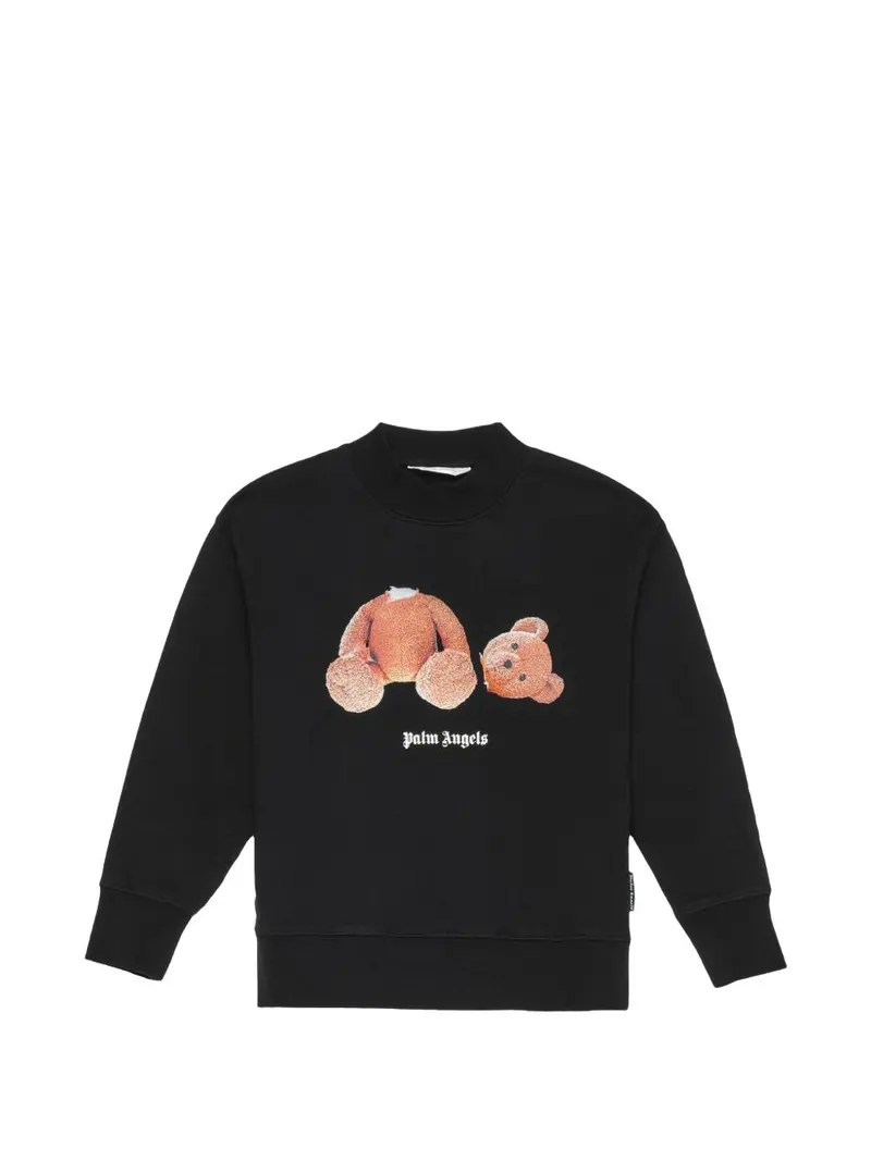 Felpa nera per bambino