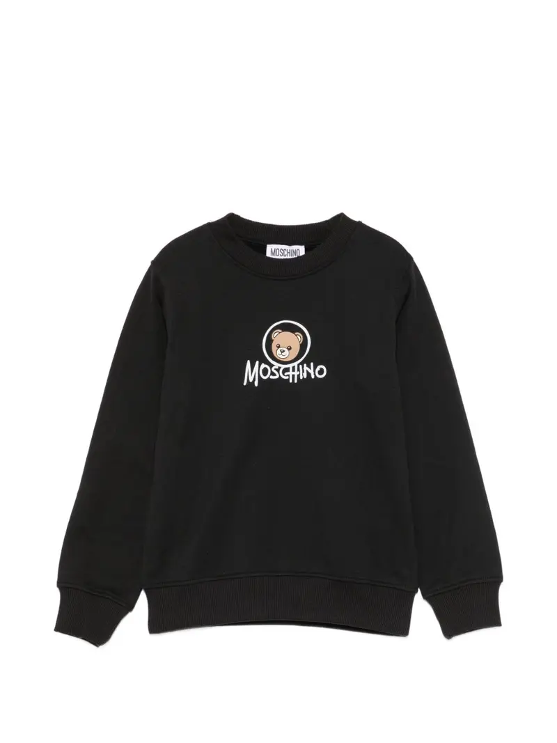 Felpa nera per bambino