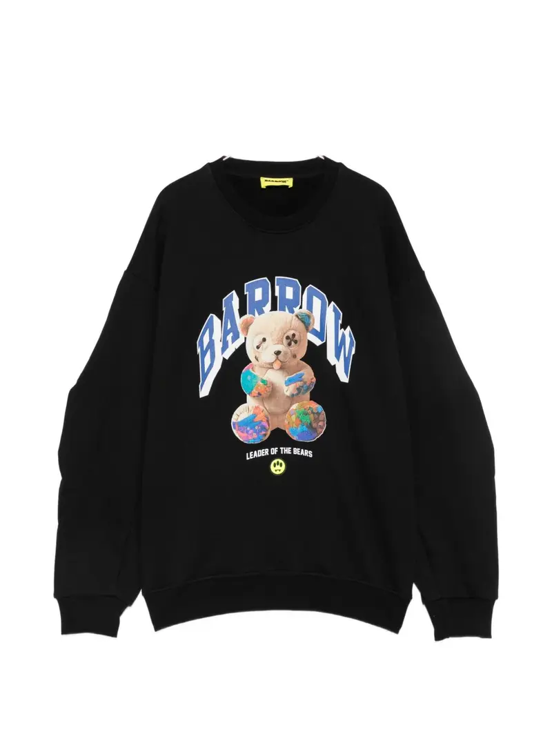Felpa nera per bambino
