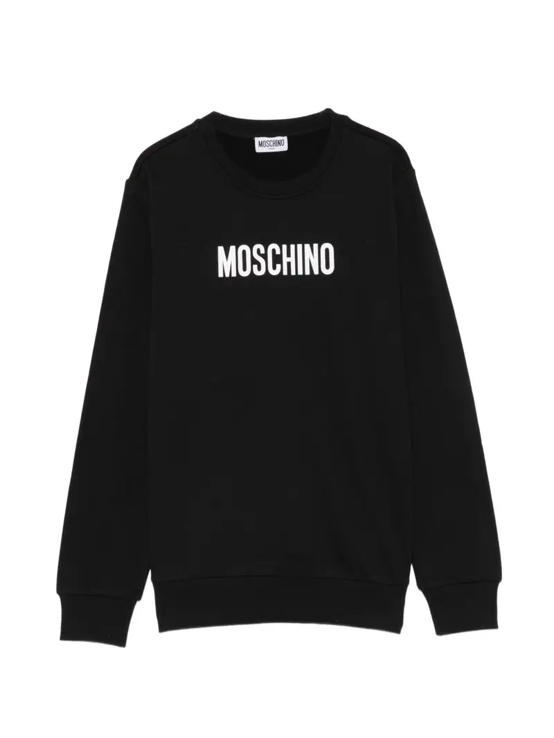Felpa nera per bambino