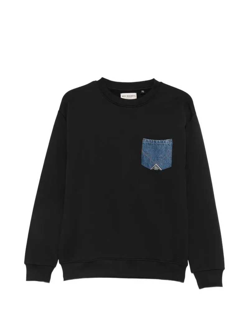 Felpa nera per bambino