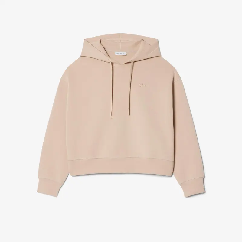 Felpa oversize con cappuccio regolabile