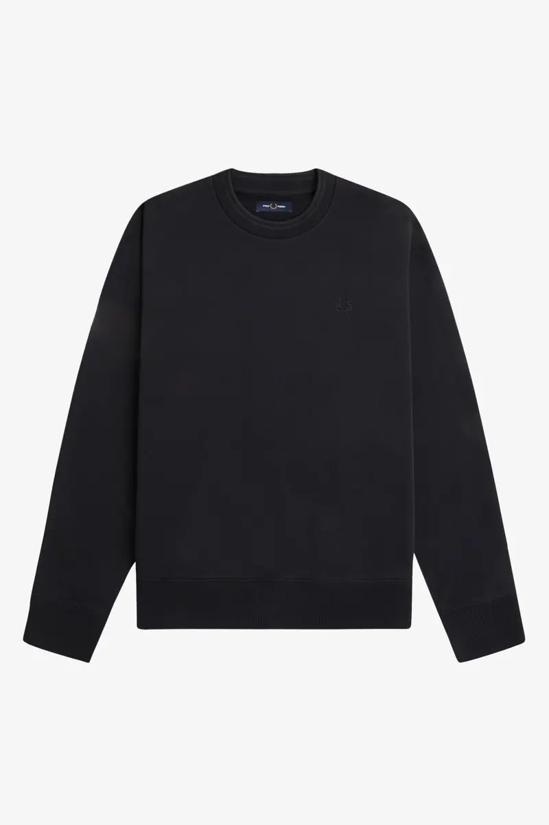 Felpa oversize con riga