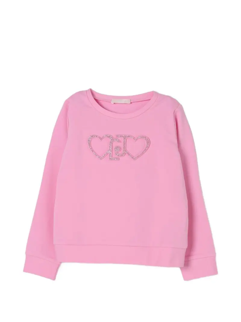 Felpa rosa per bambina