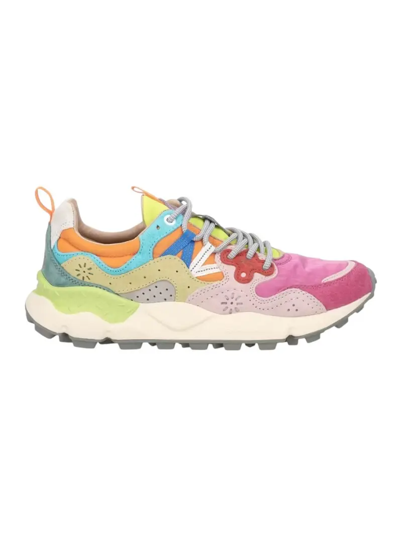 FLOWER MOUNTAIN Sneaker Donna YAMANO 3 WOMAN 2017817-01-1L43 FUCHSIA-PINK-MULTI