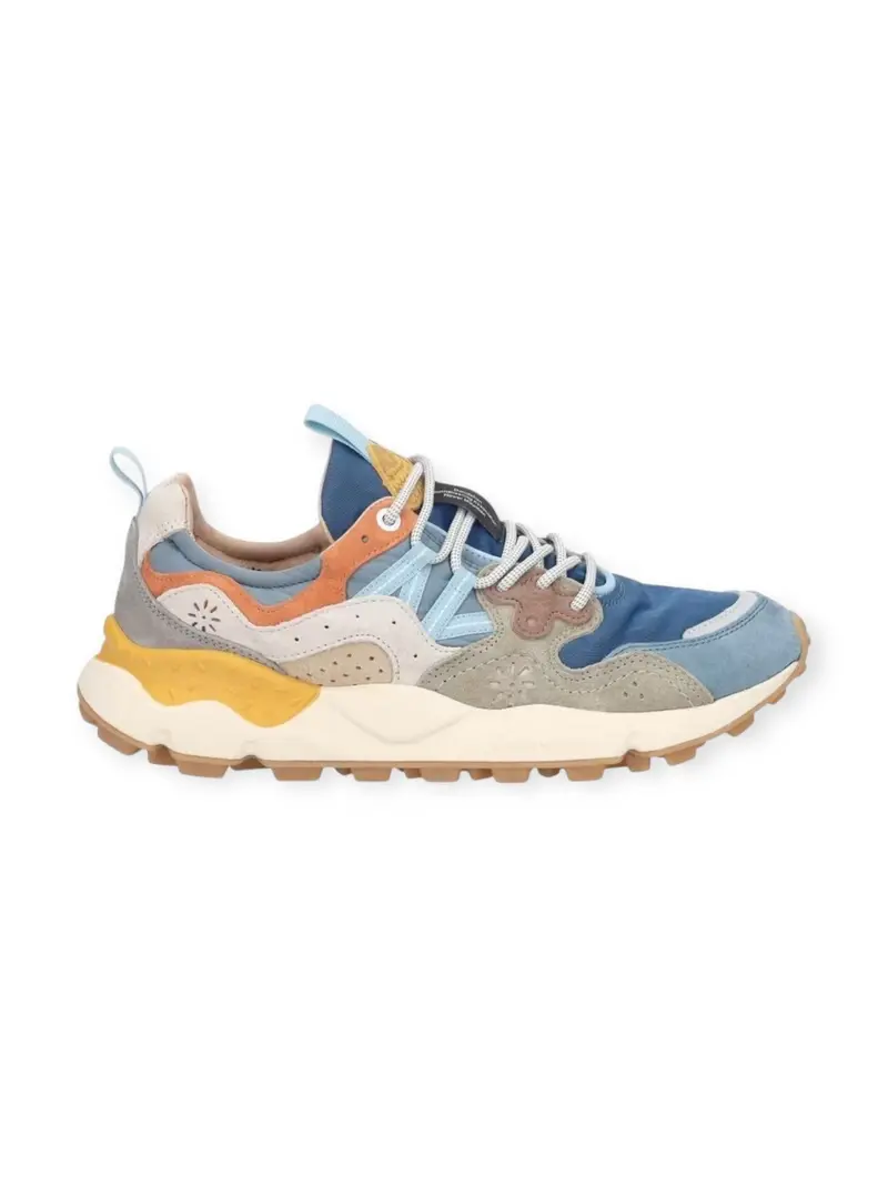 FLOWER MOUNTAIN Sneaker Uomo YAMANO 3 UNI 2017818-01-1B13 AZURE-SAGE
