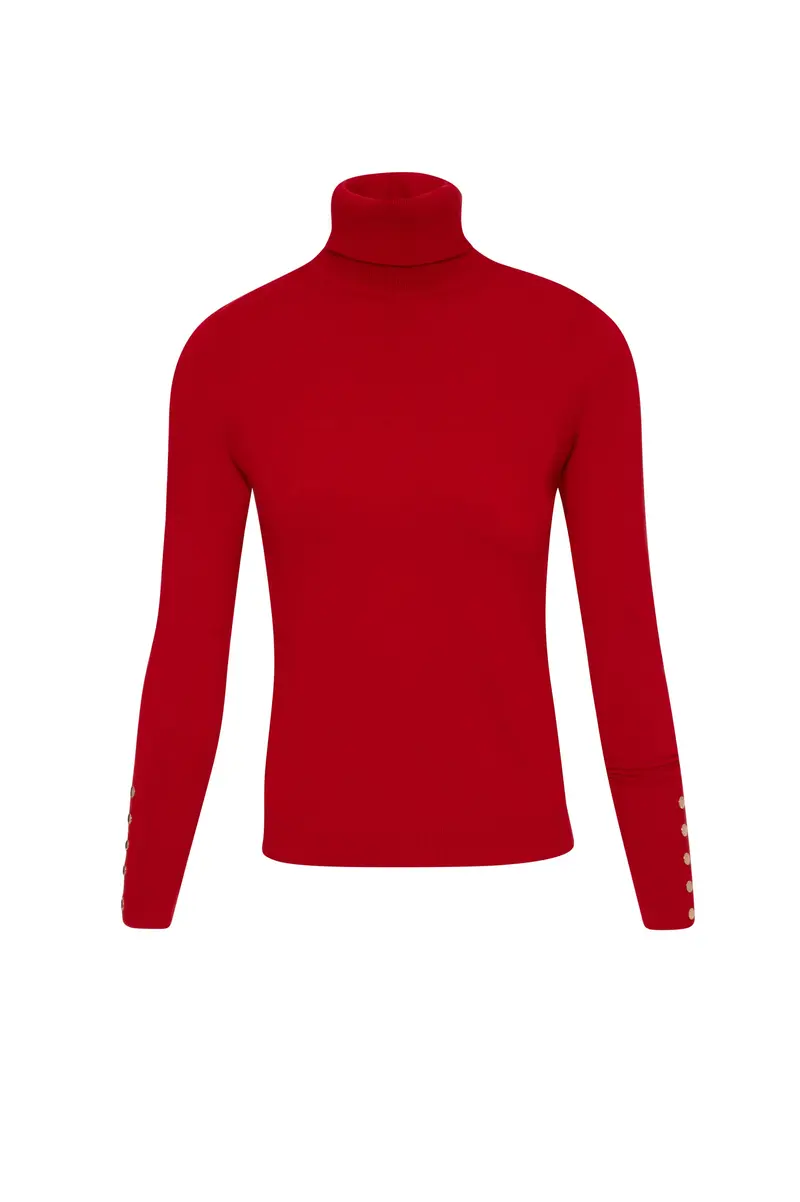 Fracomina Maglia slim con collo alto