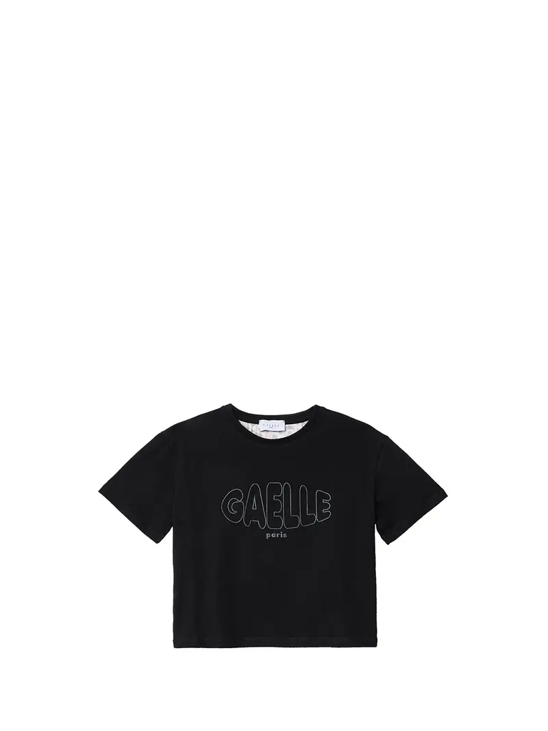 Gaelle Paris T-Shirt Donna Nero