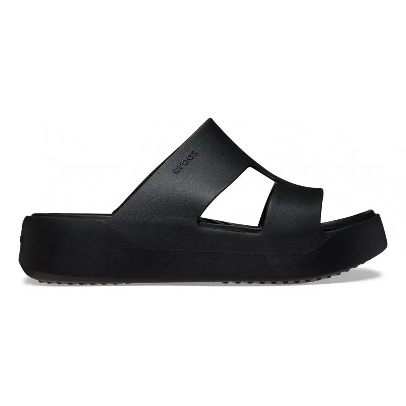 Getaway Platform H-Strap Donna Black