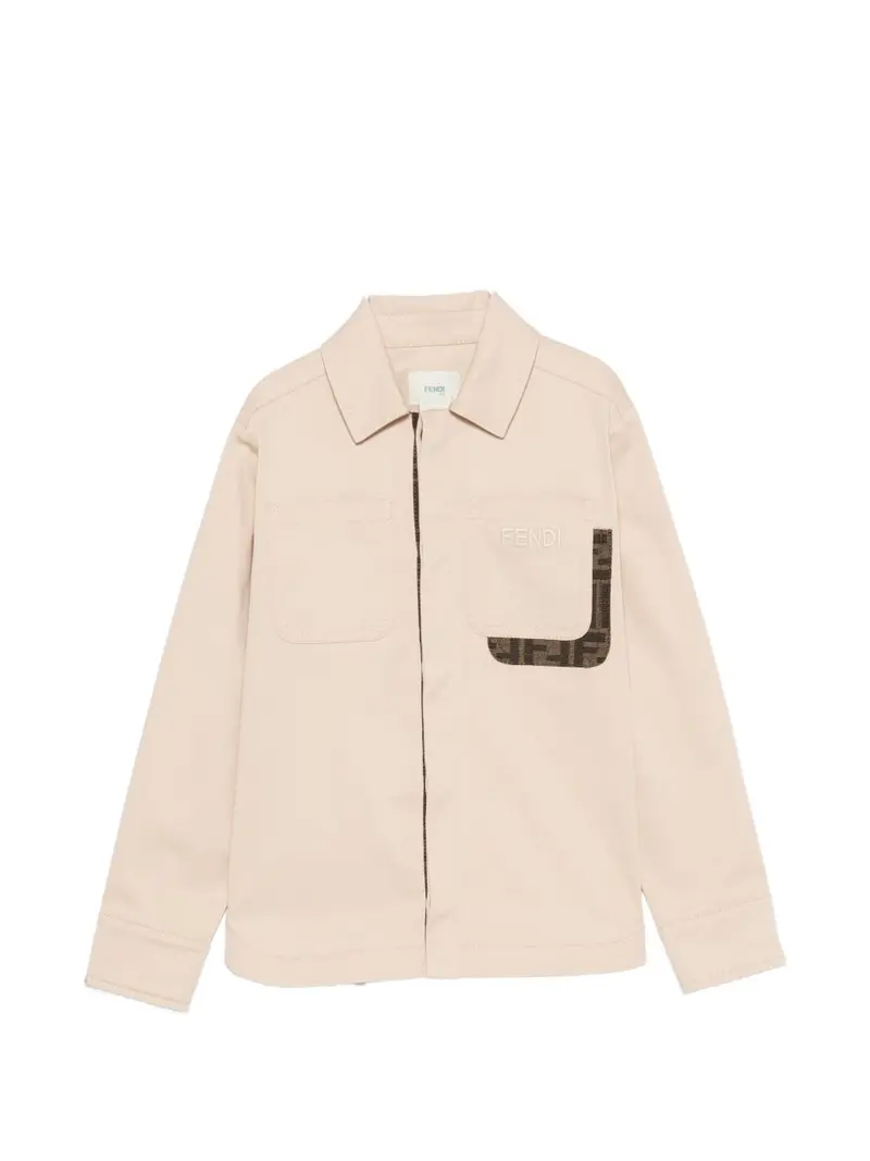 Giacca beige/marrone per bambino