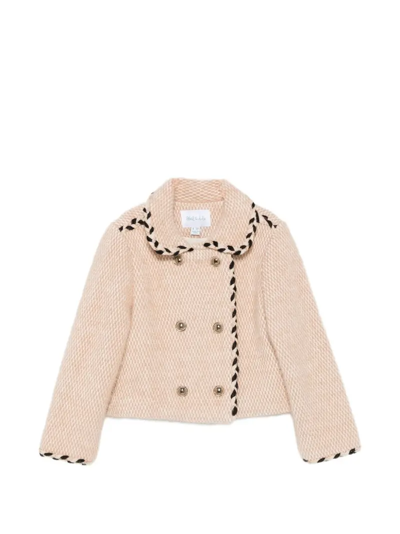 Giacca beige per bambina