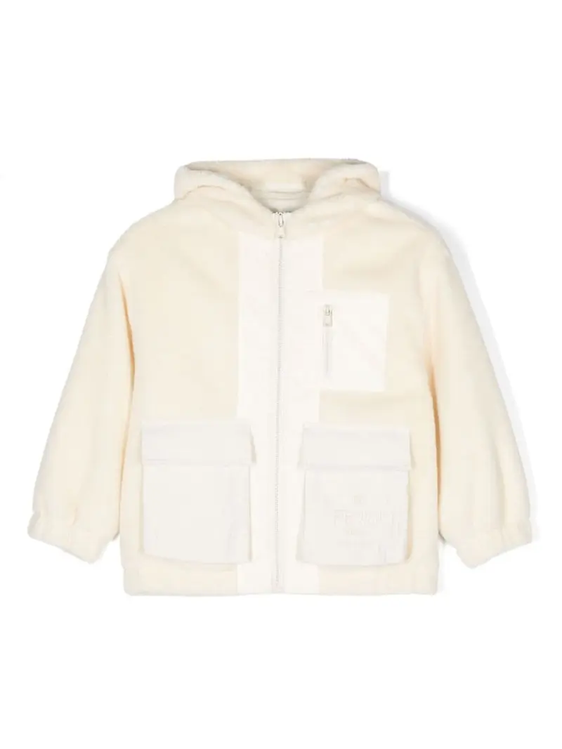 Giacca bianco crema per bambina