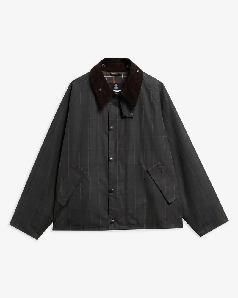 Giacca cerata Transport in tartan