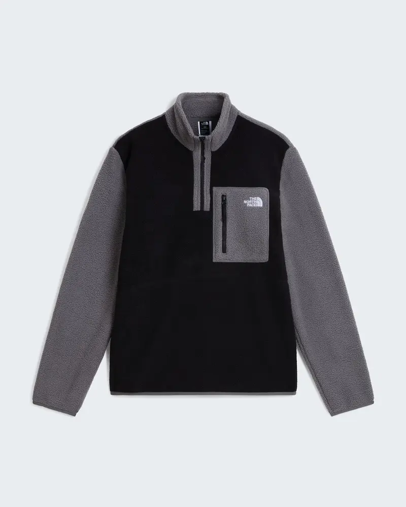 Giacca in pile Yumiori con cerniera a 1/4 da uomo TNF Black-Smoked Pear