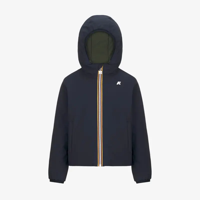 Giacca P. Jack St Warm Double Blue depth-green blackish