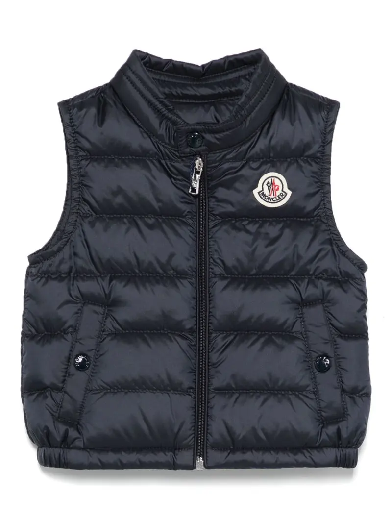 Gilet blu navy per neonato