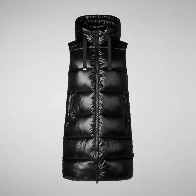 Gilet con cappuccio iria