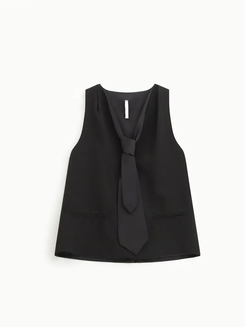 gilet cravatta