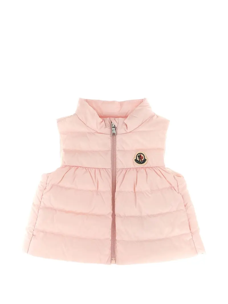 Gilet rosa per neonata