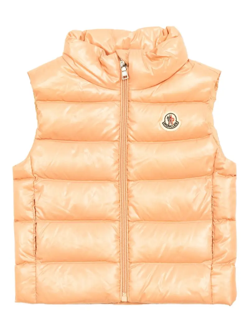 Gilet rosa per neonata