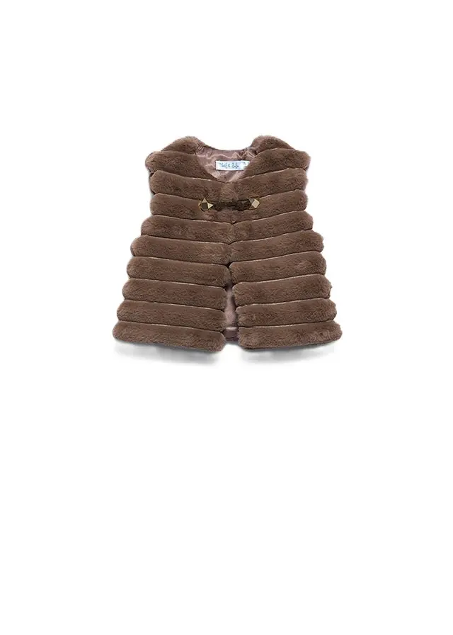Gilet tartufo per neonata