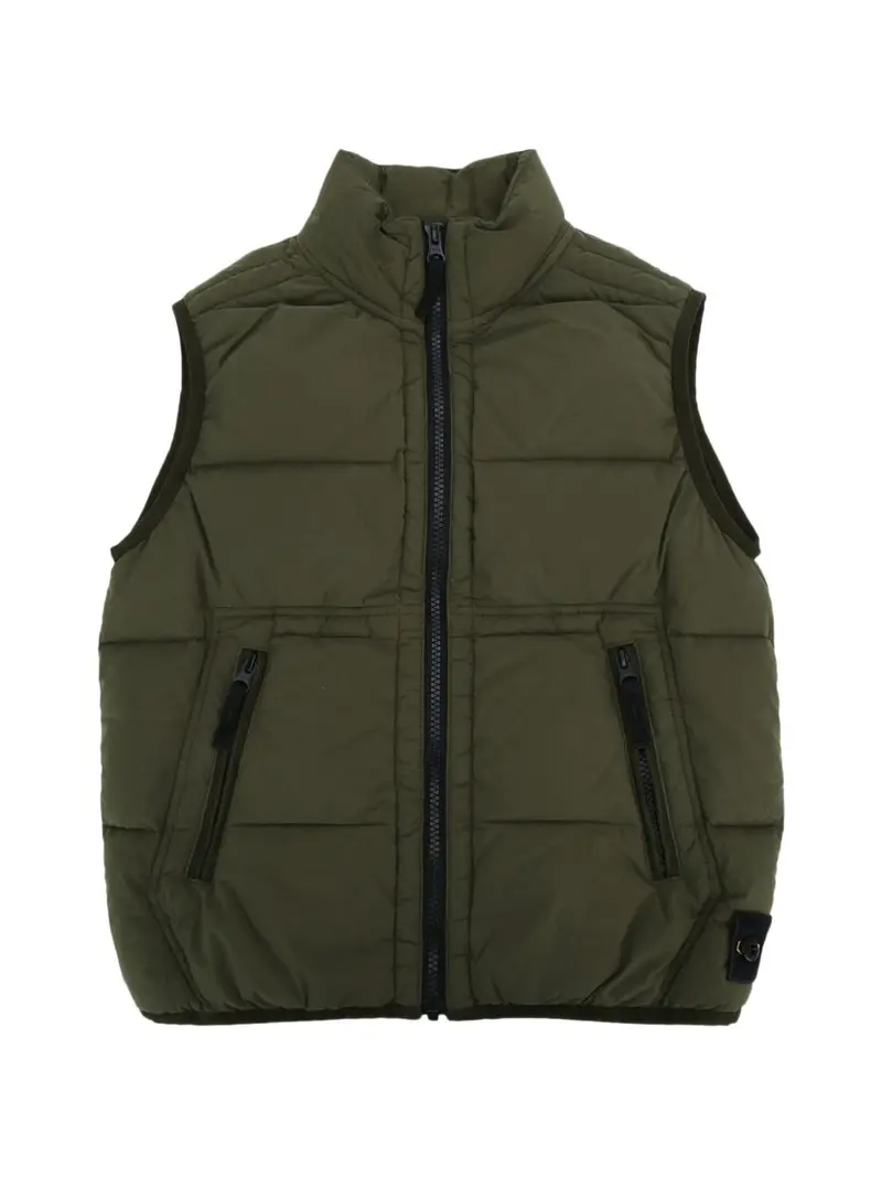 Gilet verde militare per bambino