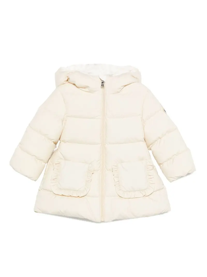 Giubbotto beige per neonata