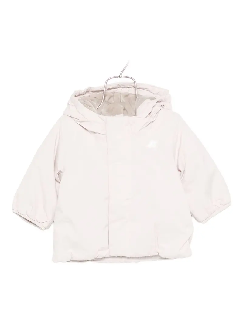 Giubbotto bianco/rosa per neonata