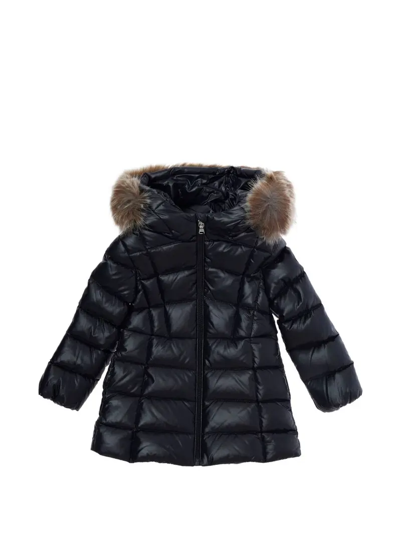 Giubbotto blu navy per neonata