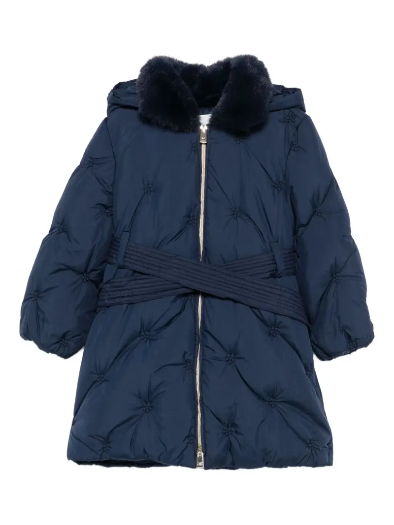 Giubbotto blu scuro per bambina