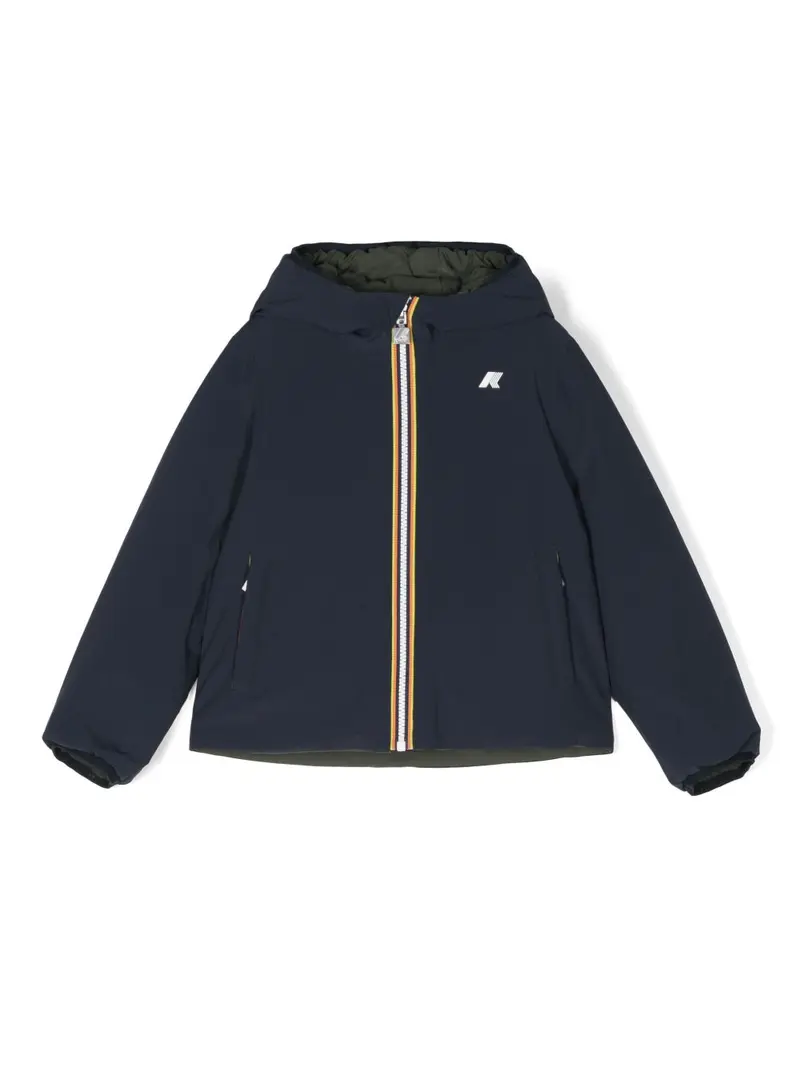Giubbotto blu/verde per bambino
