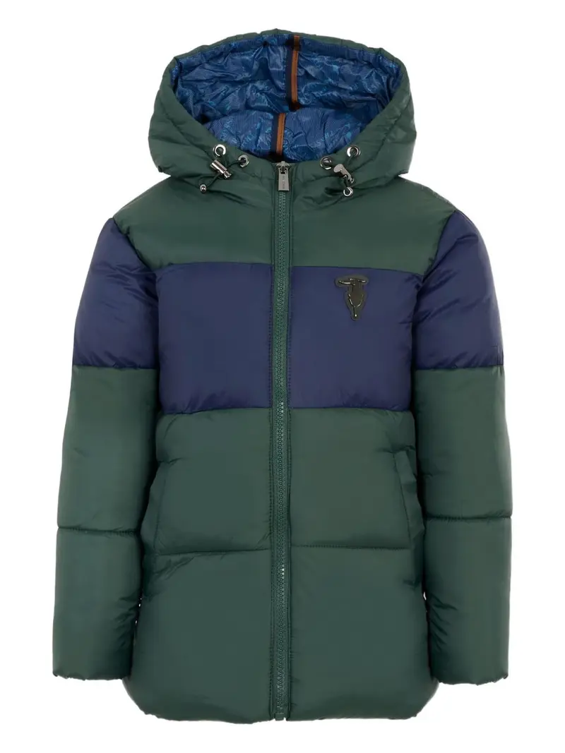 Giubbotto blu/verde per bambino